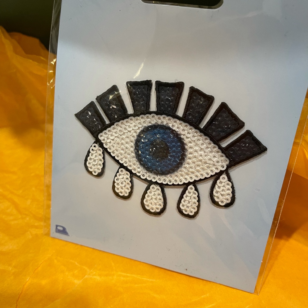 Evil Eye Patch / Fabric Application